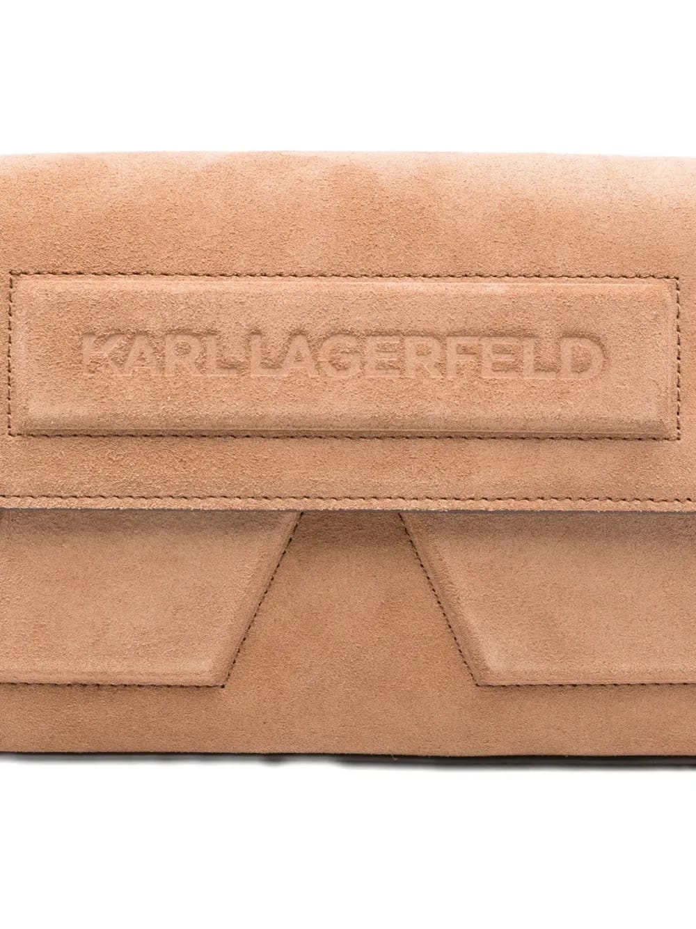 Ikon suede cross body bag