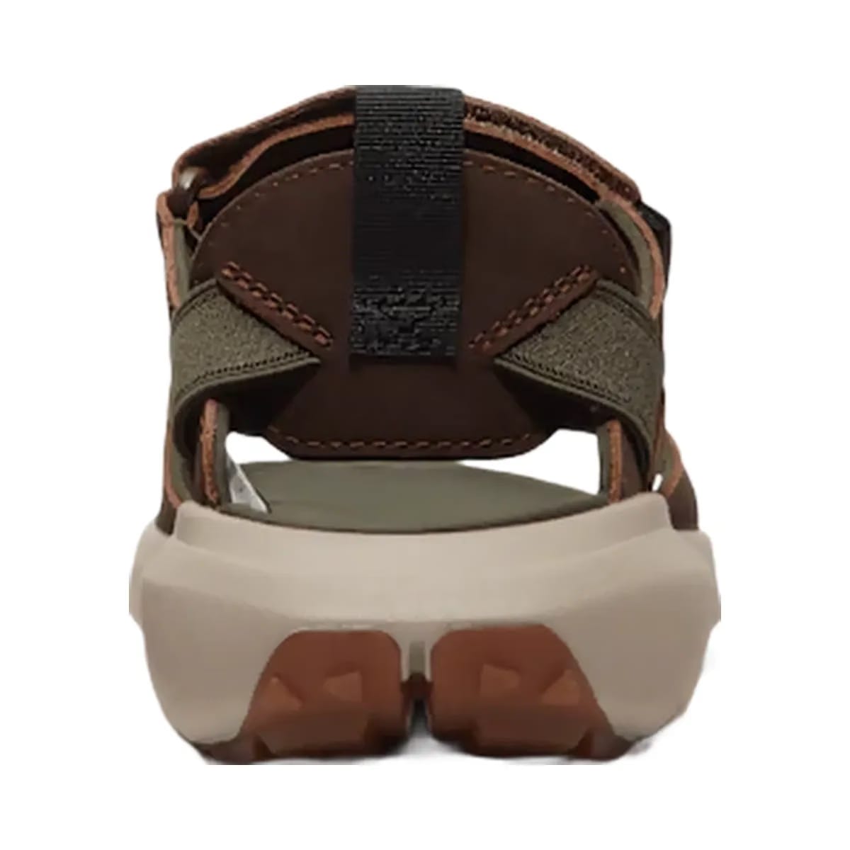 Timberland Motion Dune Backstrap Sandal Dark Brown Leather Men'S