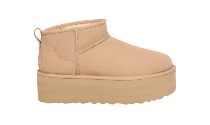 Uggs Classic Ultra Mini Platform Driftwood/White Pepper