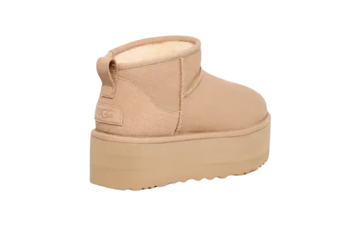 Uggs Classic Ultra Mini Platform Driftwood/White Pepper