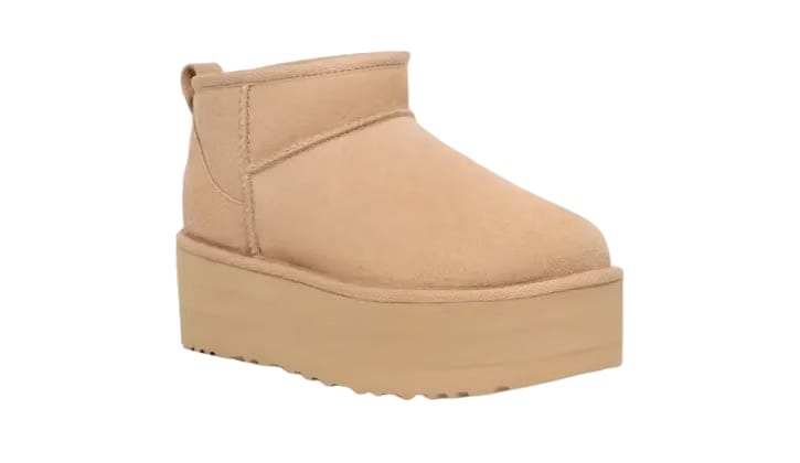 Uggs Classic Ultra Mini Platform Driftwood/White Pepper