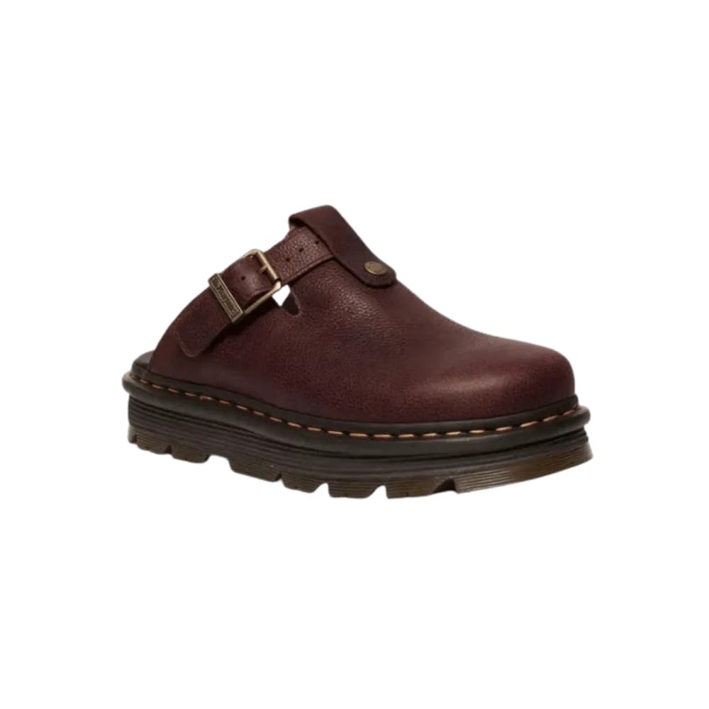 Dr Martens Zebzag Leather Brown