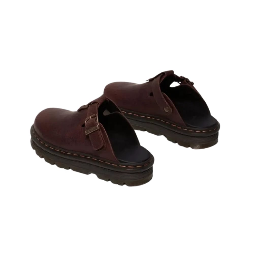 Dr Martens Zebzag Leather Brown