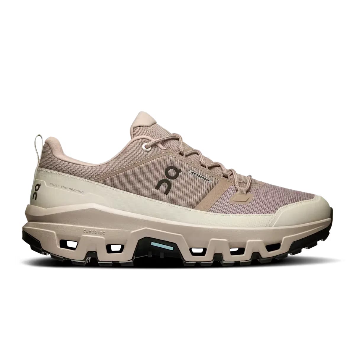 On Running Cloudrock Low Waterproof Hunter | Black