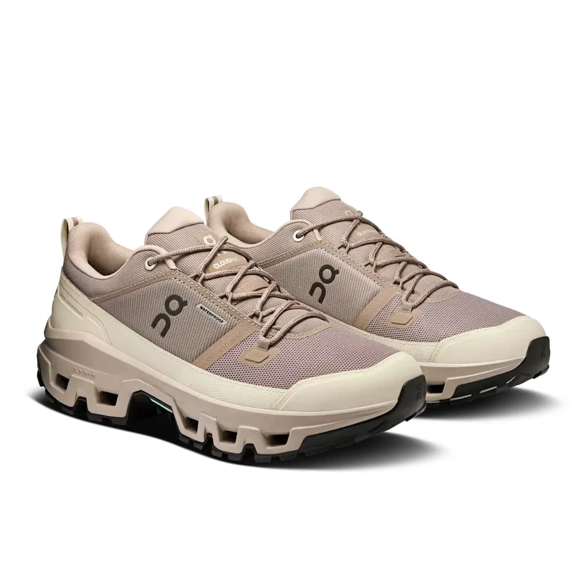 On Running Cloudrock Low Waterproof Hunter | Black