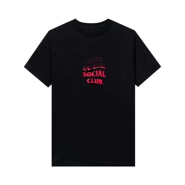 Anti Social Social Club A Fire Inside Black T-Shirt Flame
