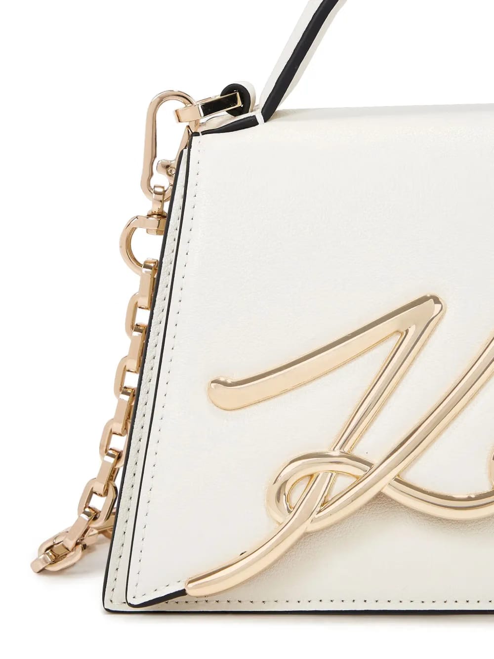 small Signature leather cross body bag