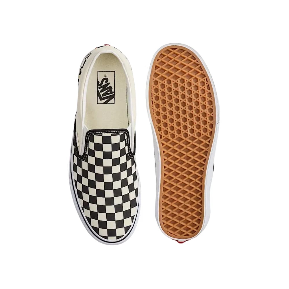 Vans Classic Slip-On Checkerboard Shoe Off White