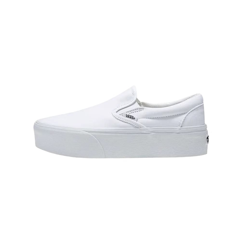 Vans Classic Slip-On Platform Shoe White
