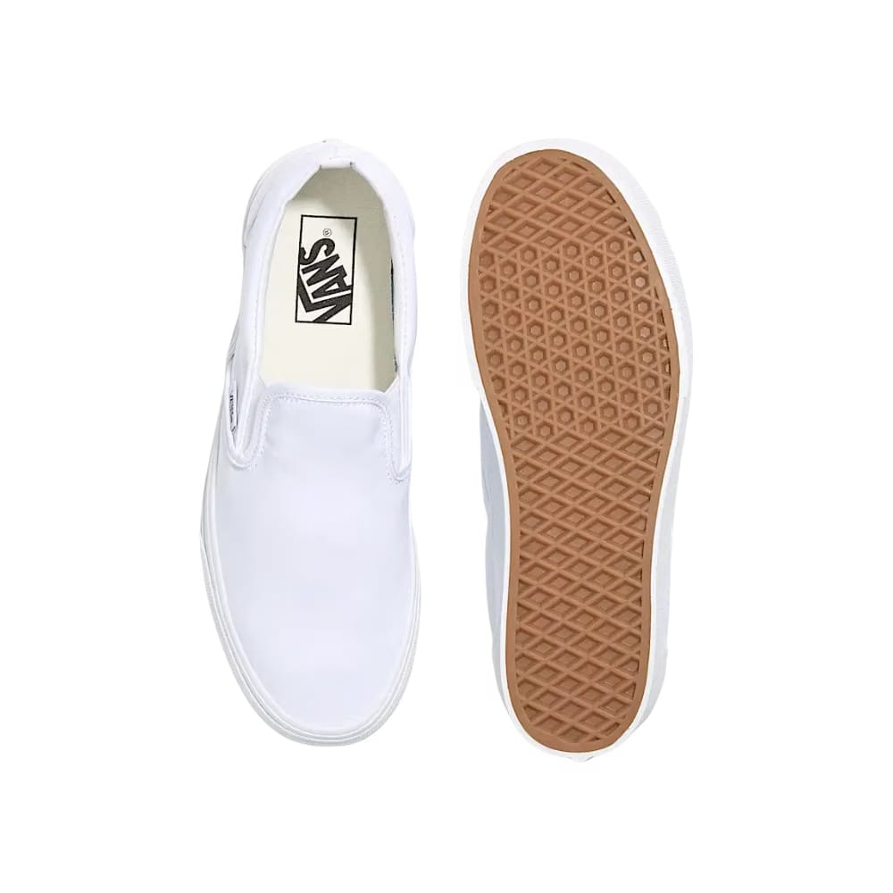 Vans Classic Slip-On Platform Shoe White