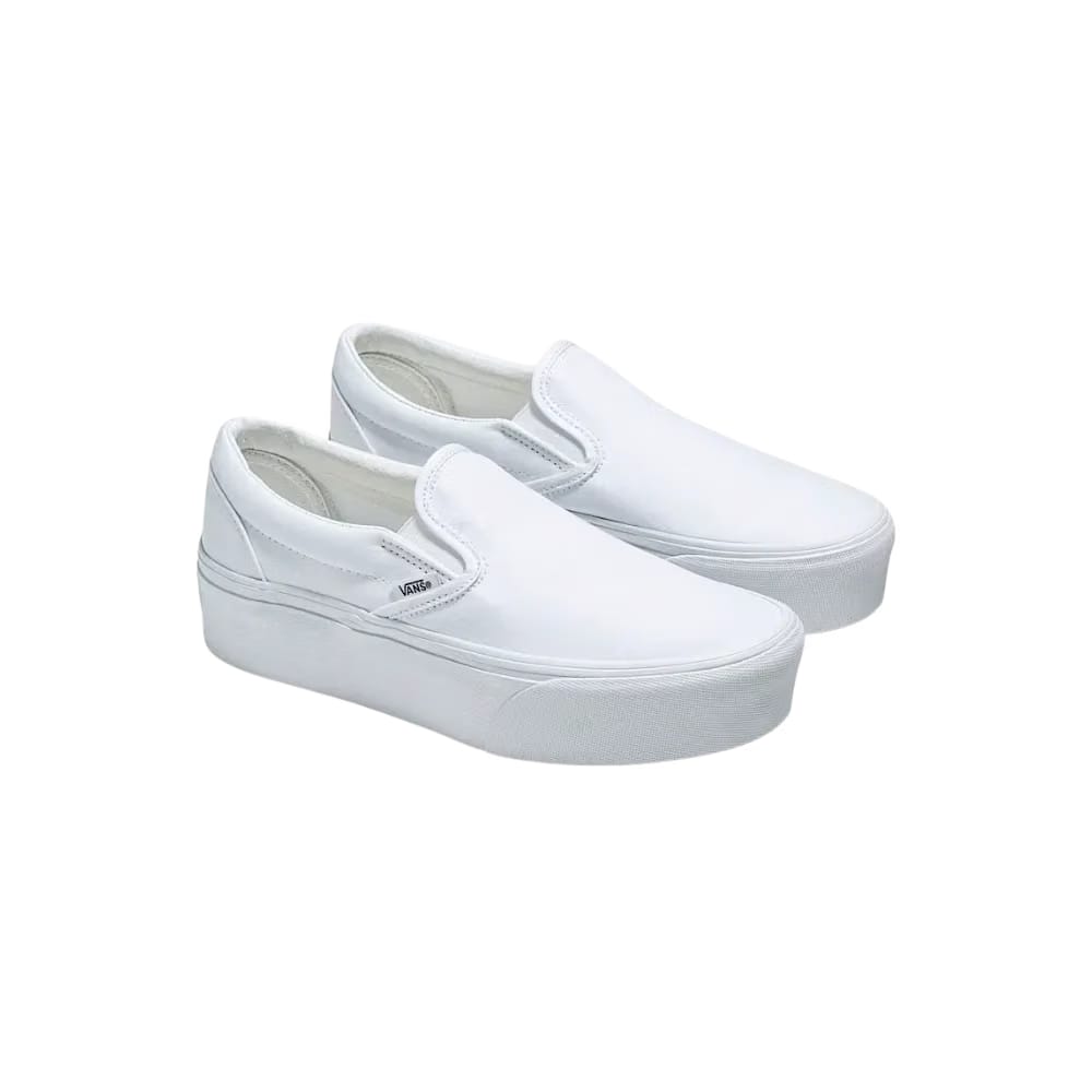Vans Classic Slip-On Platform Shoe White