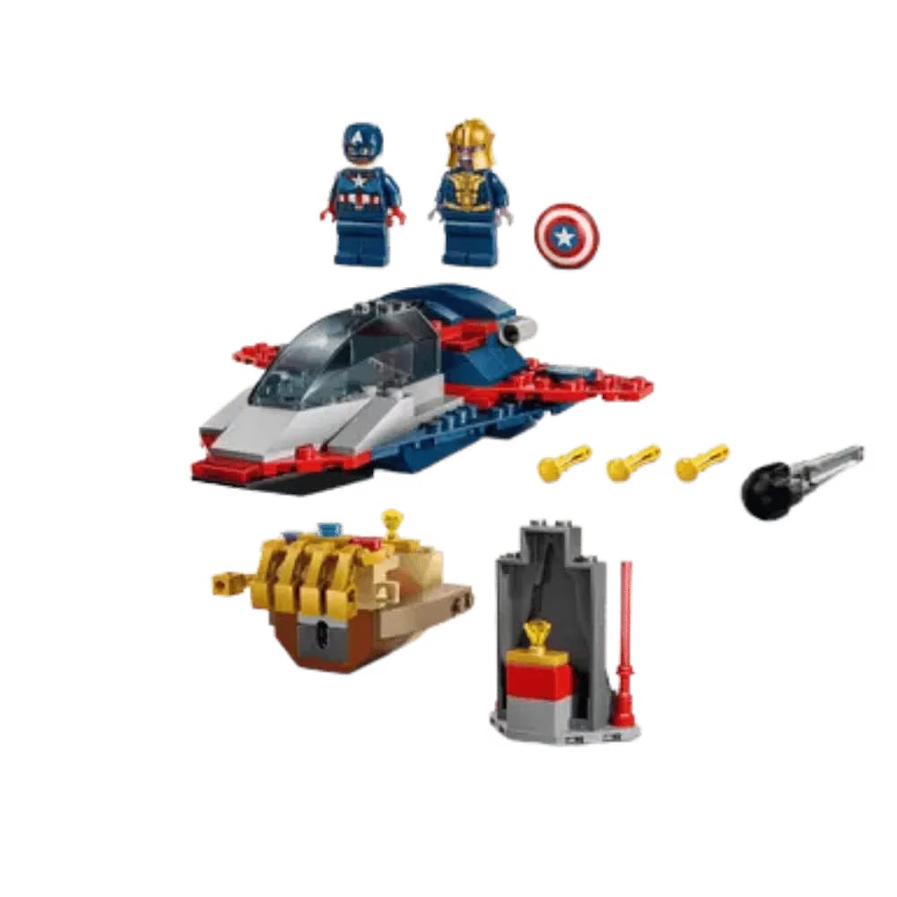 Lego Marvel Captain America vs. Thanos