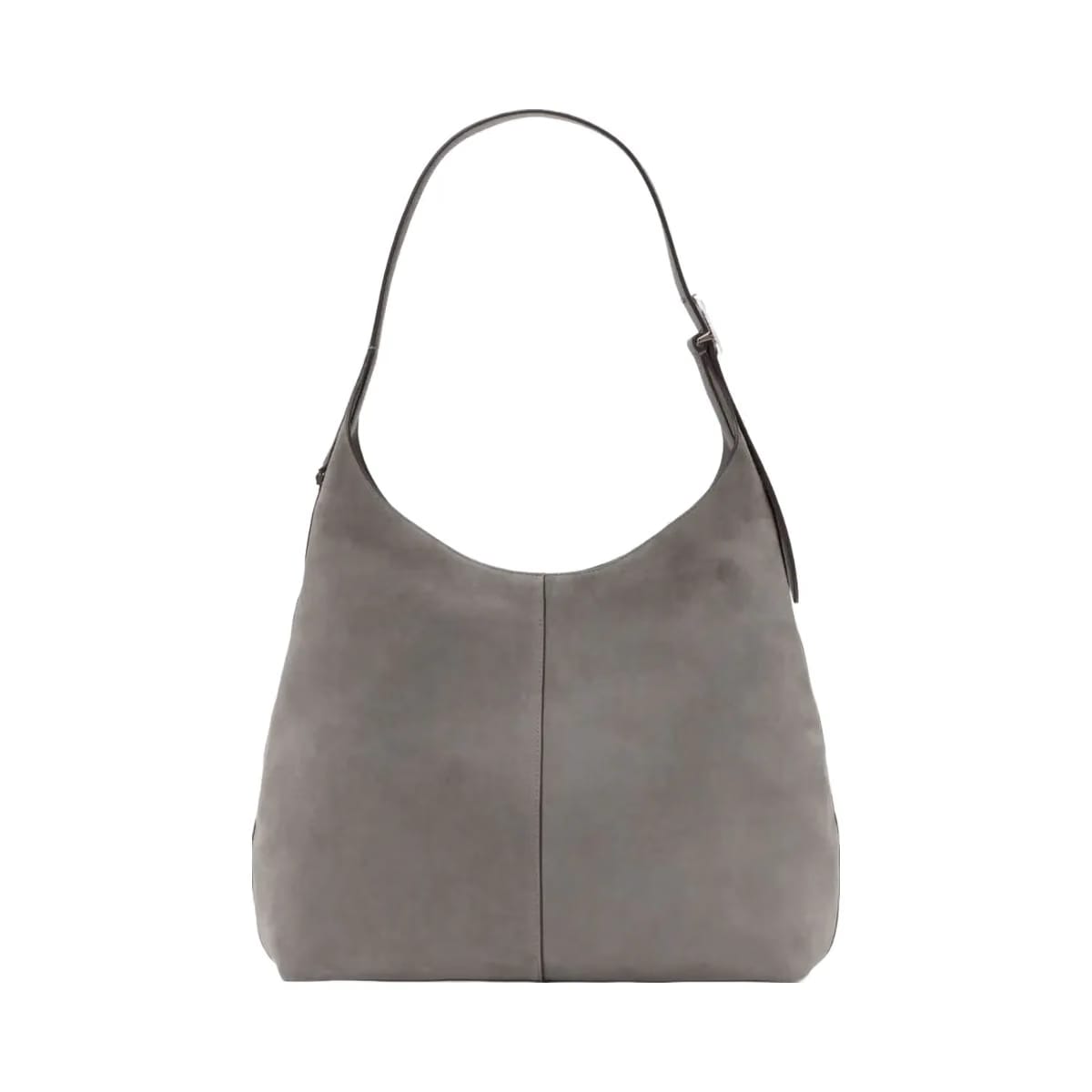 Kate Spade 454 Suede Large Shoulder Bag Hare Grey