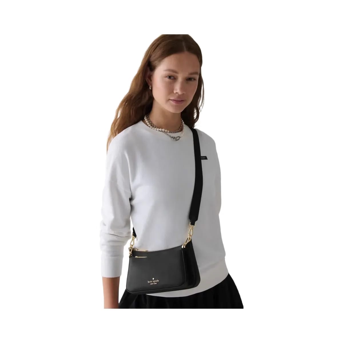 Kate Spade Duet Small Crossbody Black