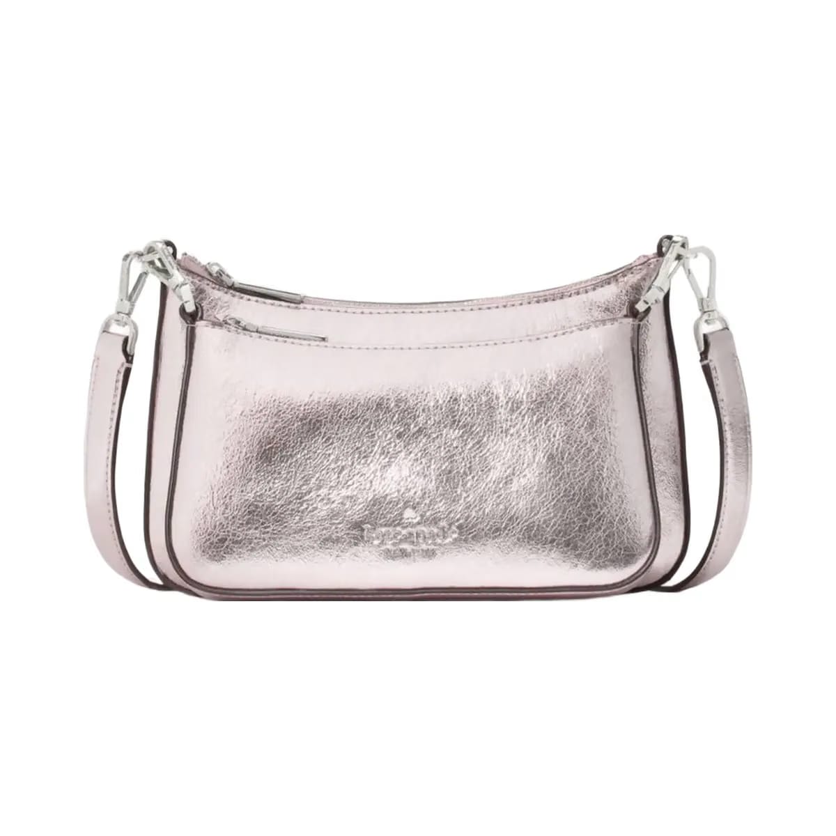 Kate Spade Duet Metallic Small Crossbody Lilac Moonlight