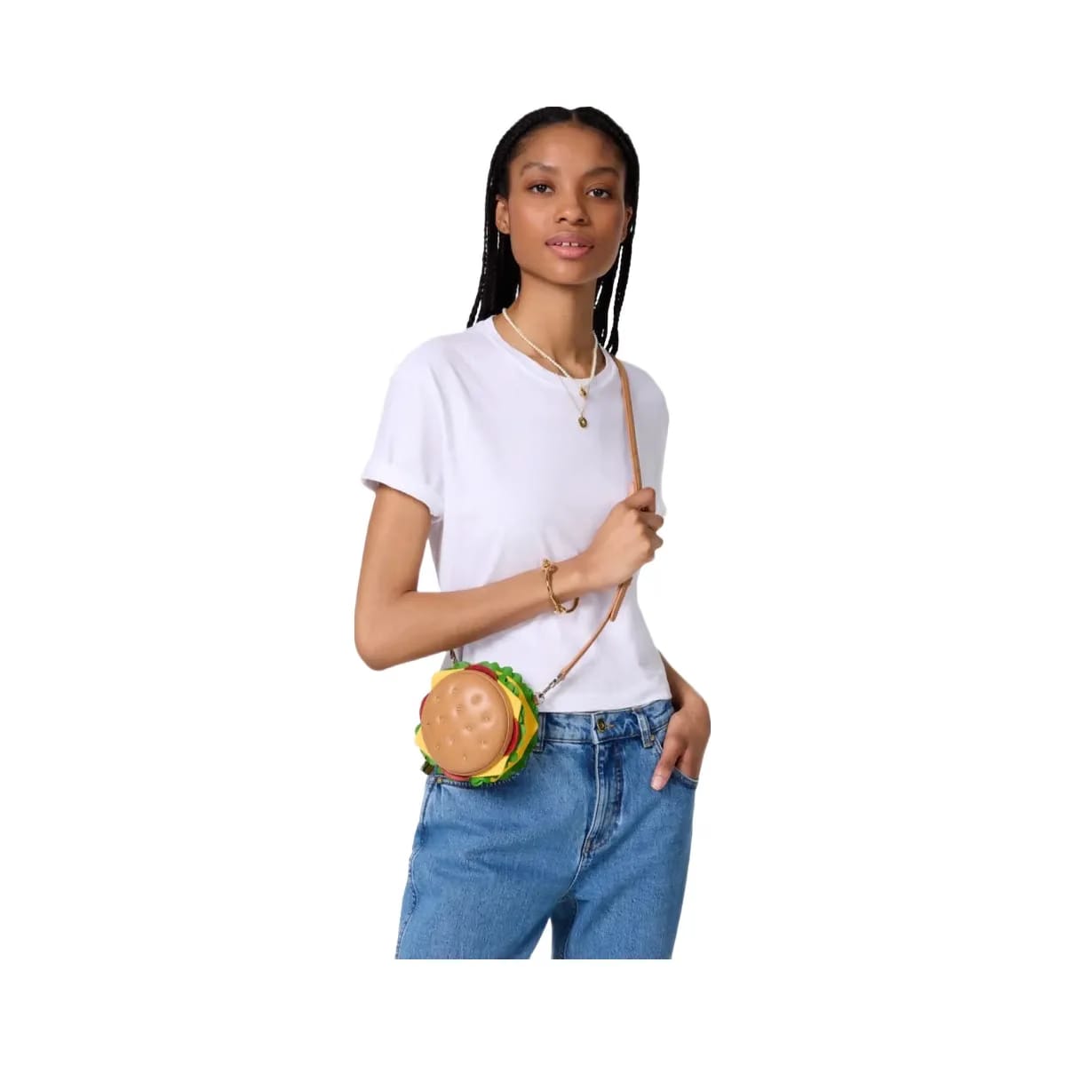 Kate Spade 3D Hamburger Crossbody Multi