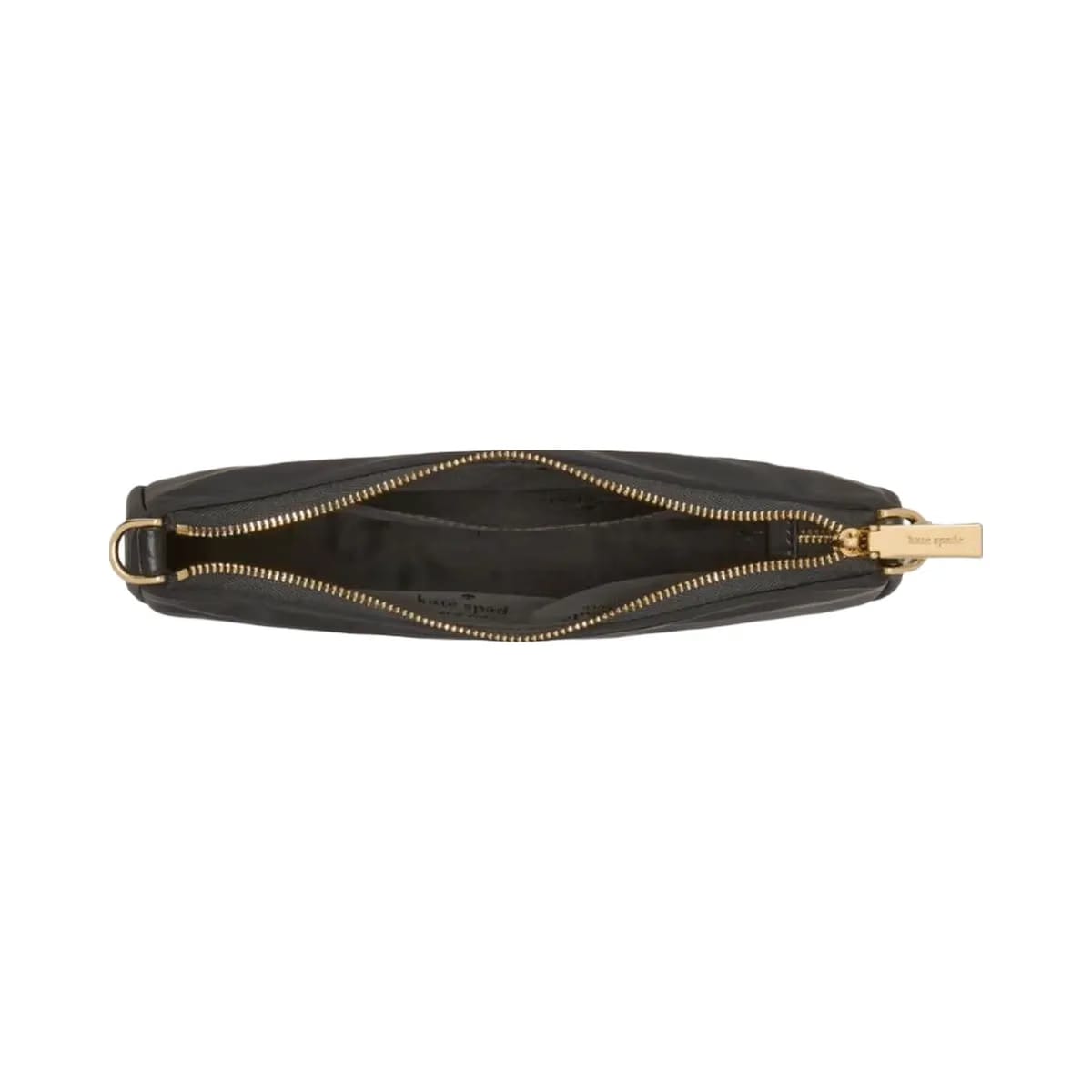 Kate Spade Duet Quilted Fabric Small Crossbody Black
