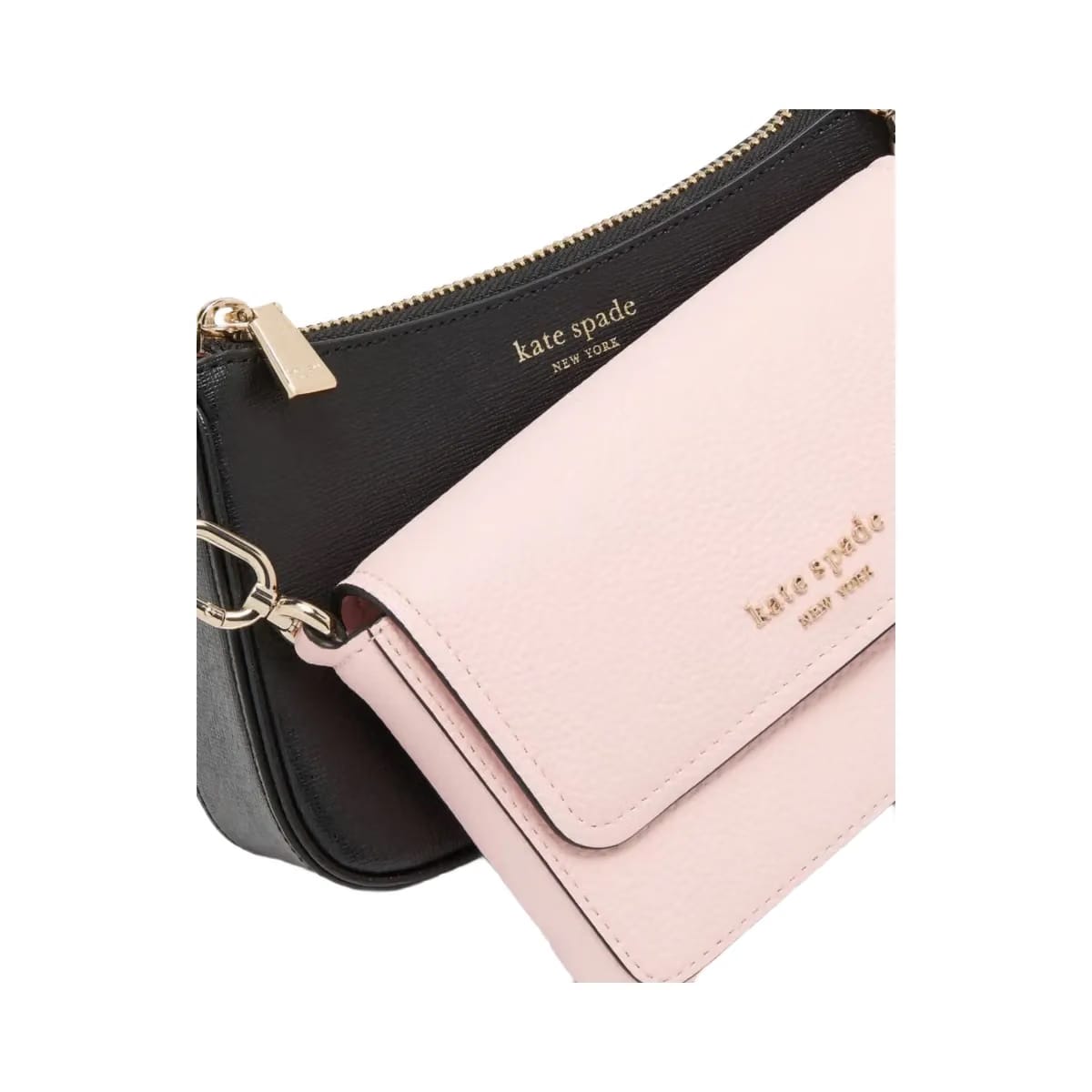 Kate Spade Double Up Colorblocked Crossbody Pastry Pink Multi