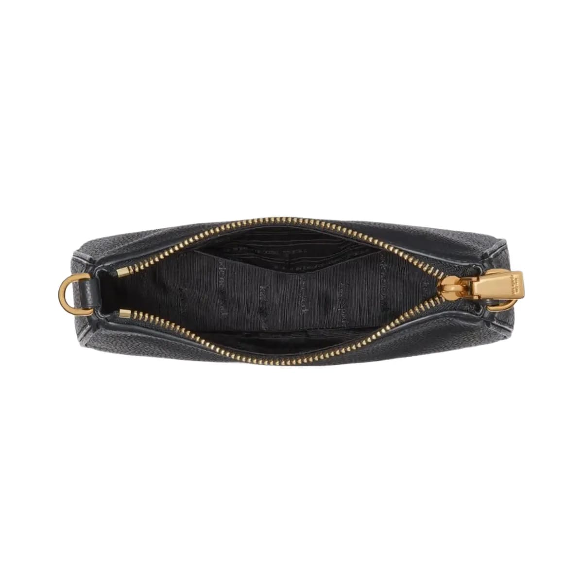 Kate Spade Double Up Pebbled Leather Crossbody Black