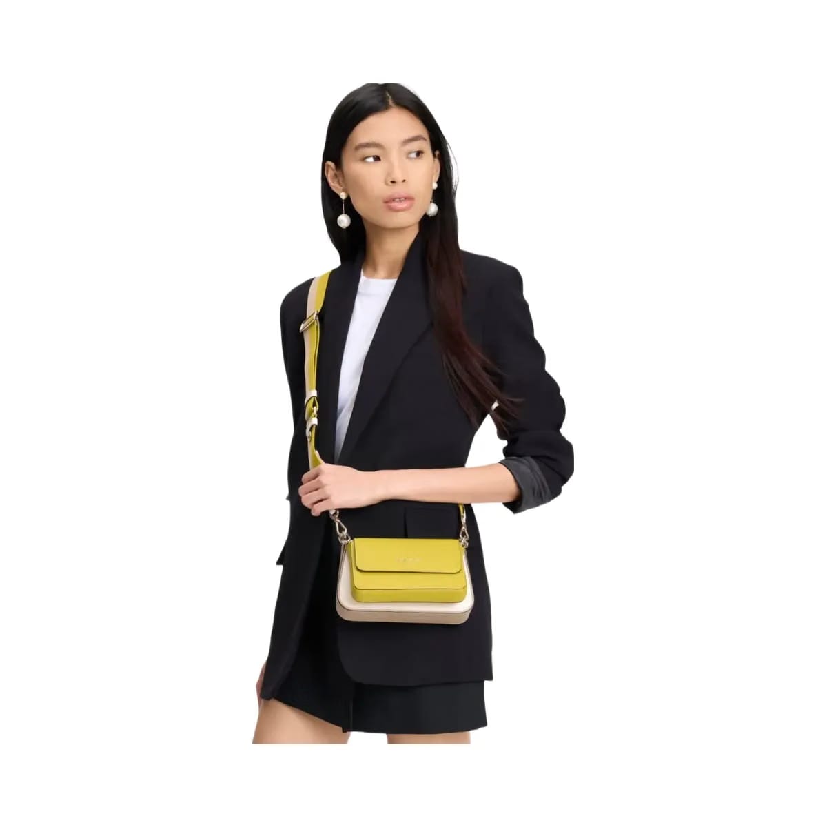 Kate Spade Double Up Colorblocked Crossbody Tigers Eye Multi