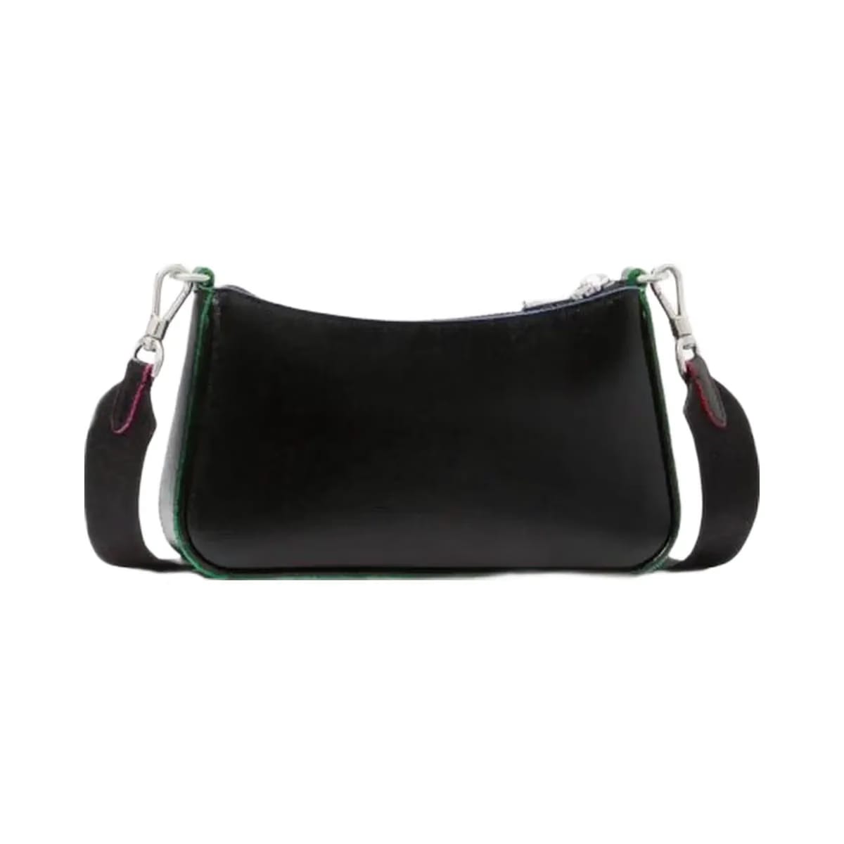 Kate Spade Double Up Glitter Edge Crossbody Black Multi