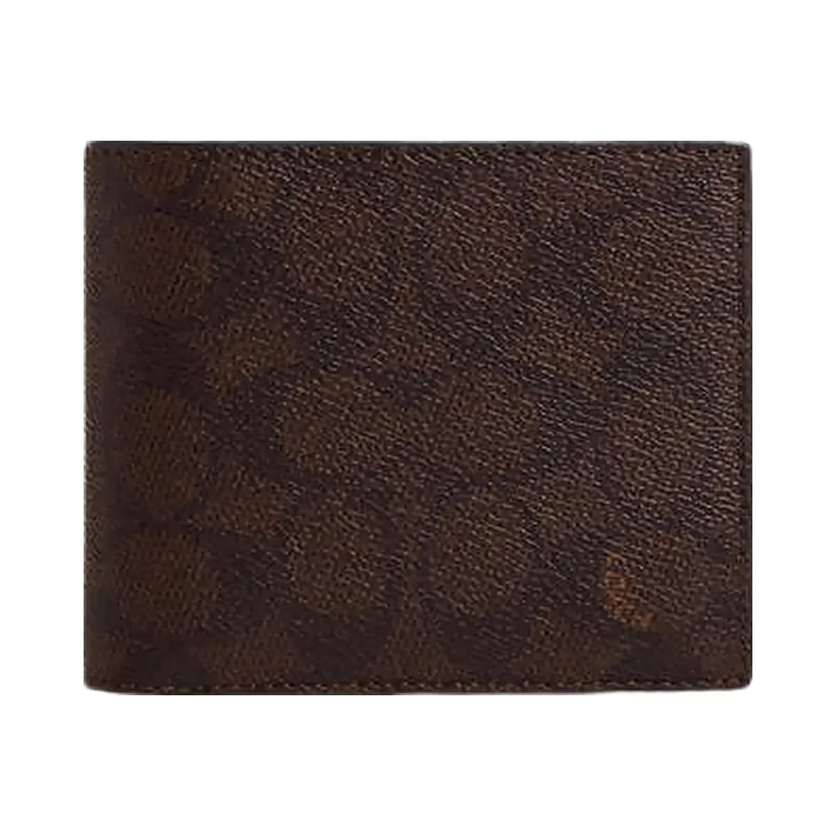 Coach 3 In 1 Wallet In Signature Canvas Mahogany Multi