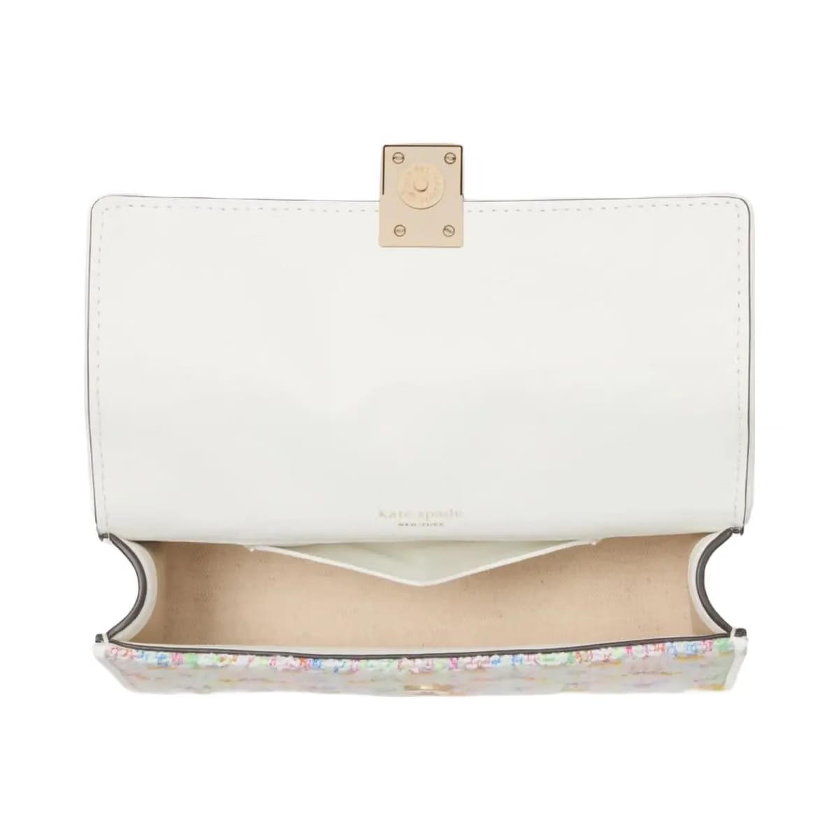Kate Spade Deco Tweed Mini Crossbody Multi