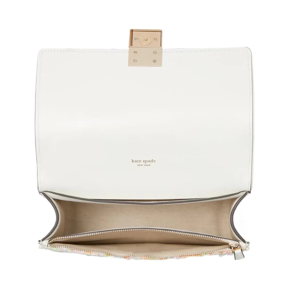 Kate Spade Deco Tweed Chain Shoulder Bag Multi