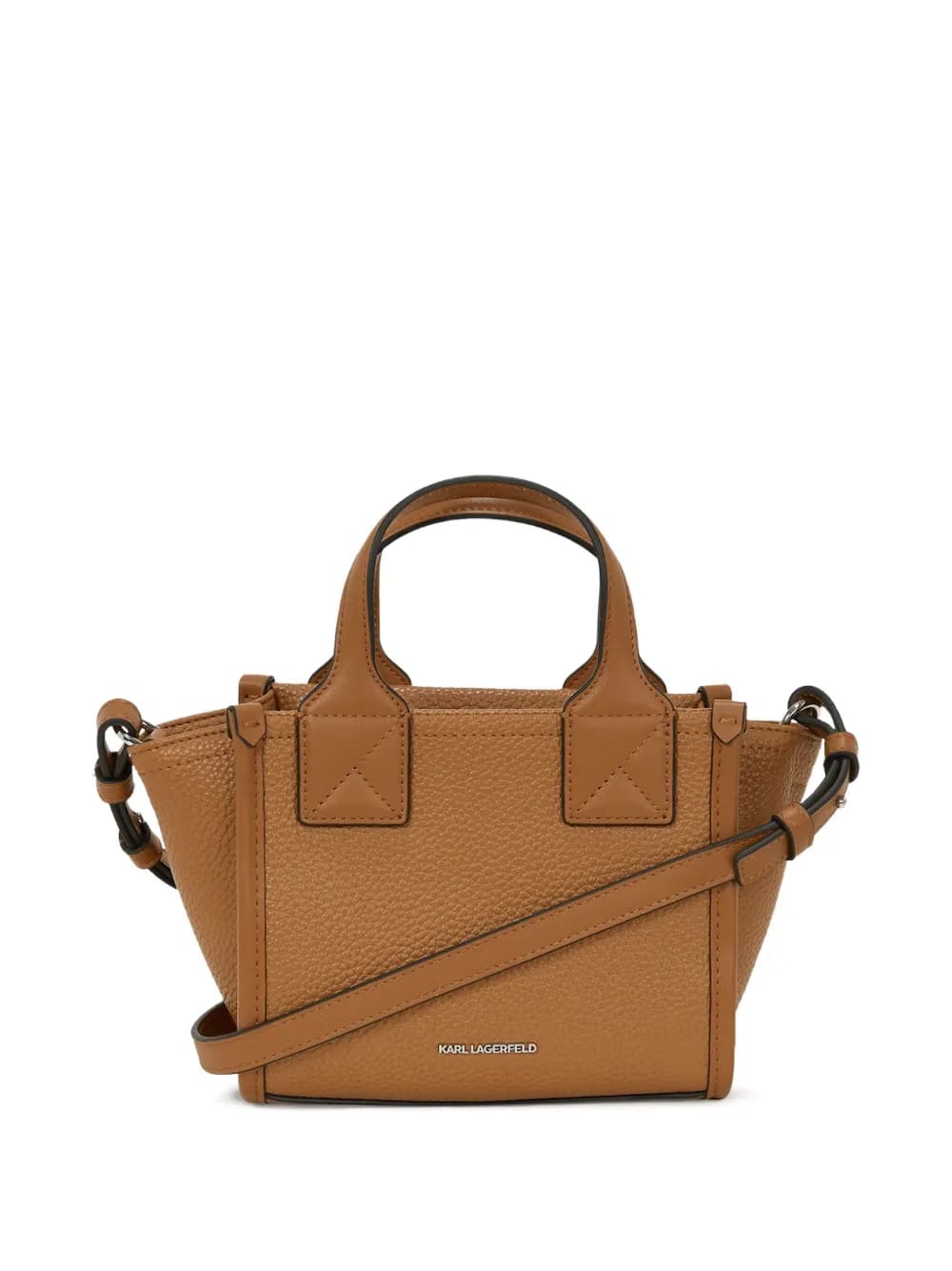 small K/Skuare grainy tote bag
