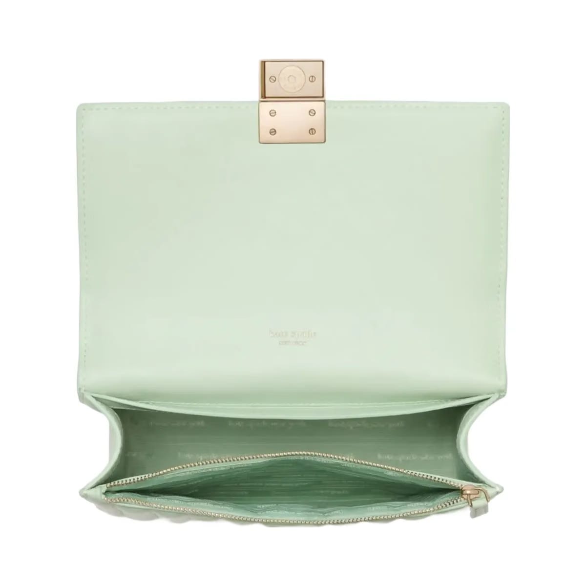 Kate Spade Deco Quilted Chain Shoulder Bag Pistachio Ice