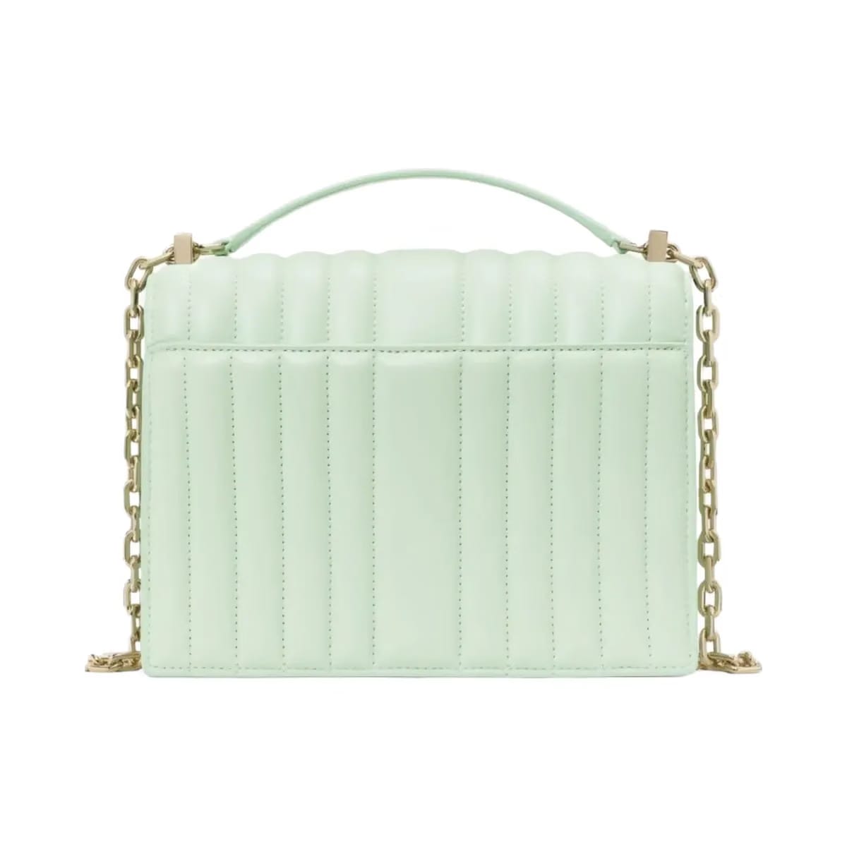 Kate Spade Deco Quilted Chain Shoulder Bag Pistachio Ice