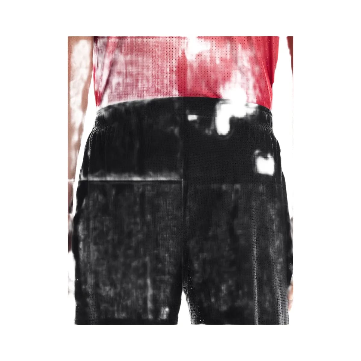 On Pace Mesh Shorts Black