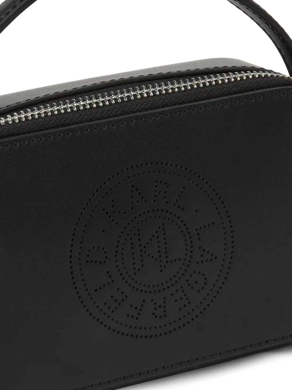 logo-debossed crossbody bag