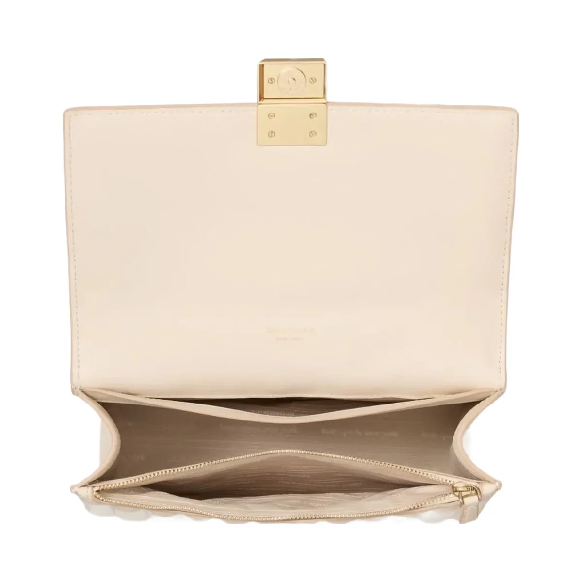 Kate Spade Deco Quilted Chain Shoulder Bag Milk Glass