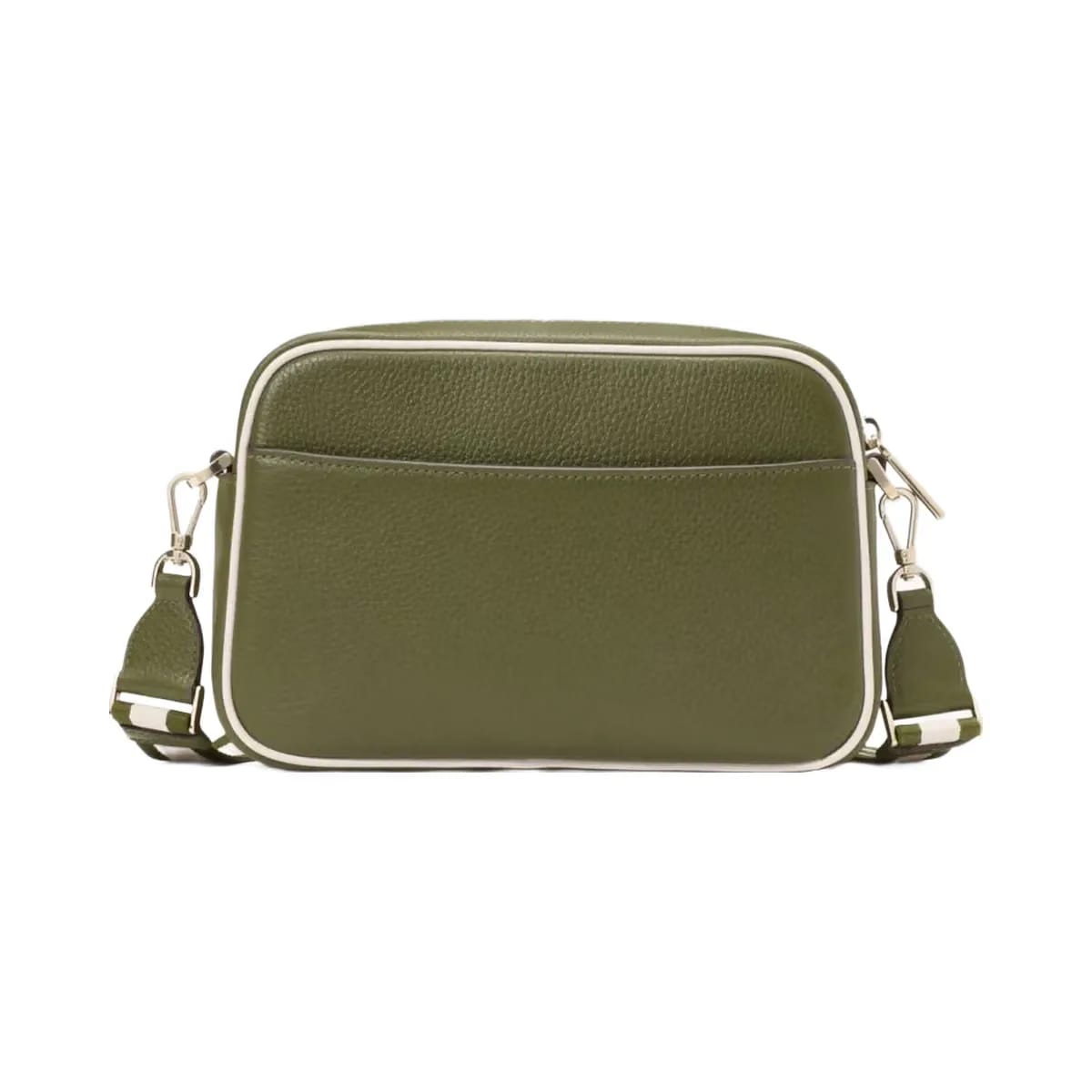 Kate Spade Emma Colorblock Pebbled Leather Large Crossbody Enchanted Green Multi