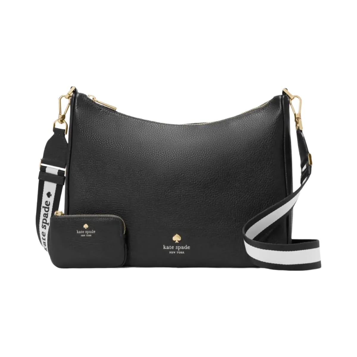 Kate Spade Emma Large Crossbody Bag Black