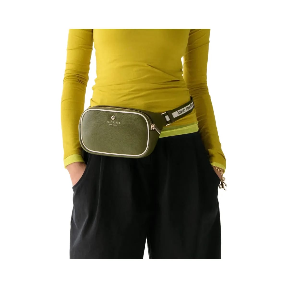 Kate Spade Emma Belt Bag Enchanted Green Multi