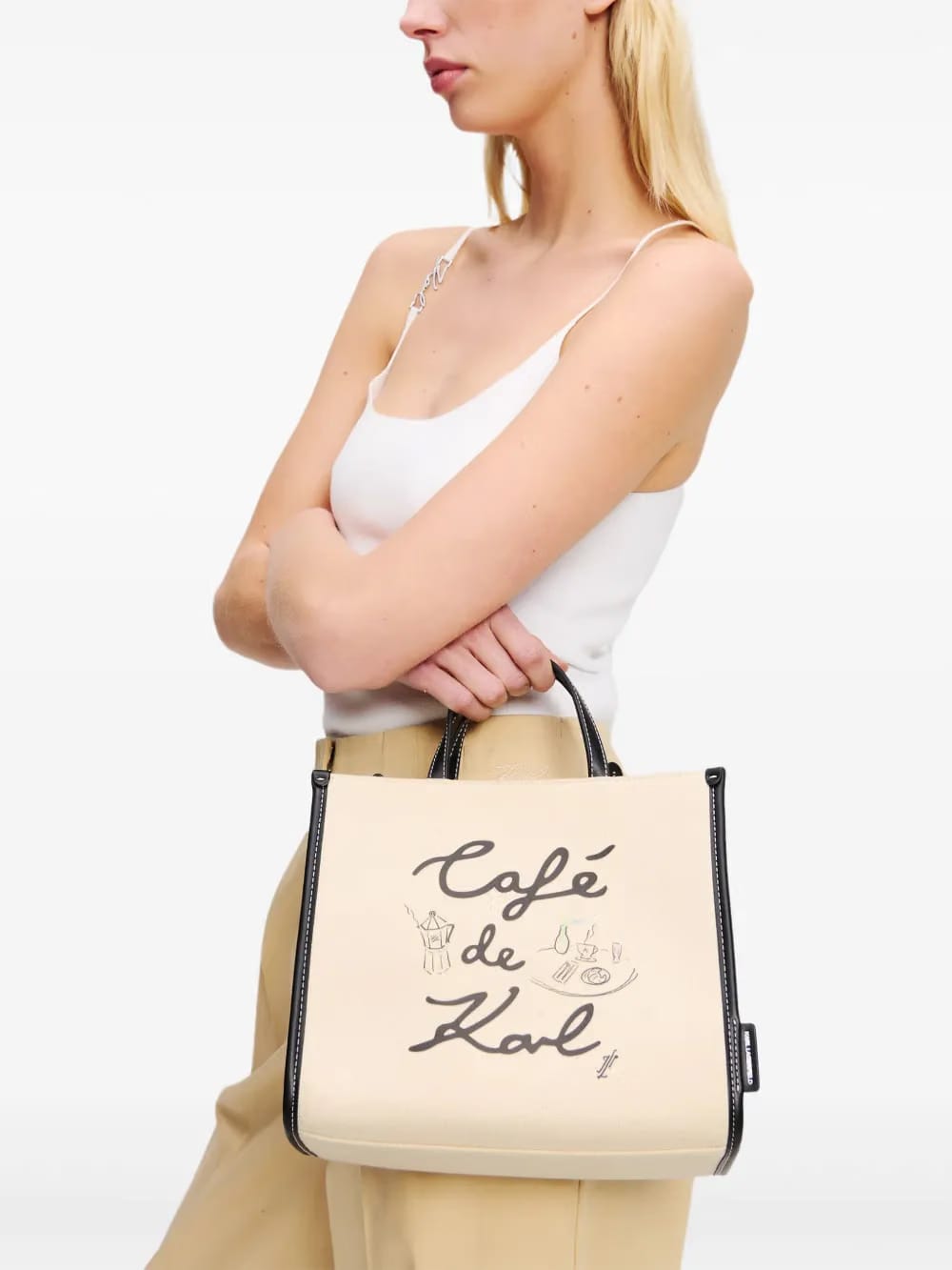 x Jorge Parra canvas tote bag