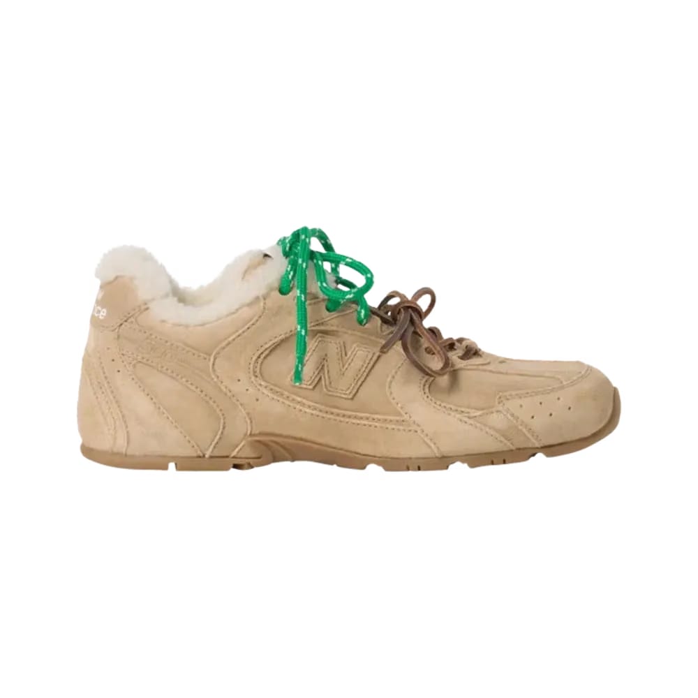 New Balance x Miu Miu 530 SL 'Bleached Ecru Shearling'