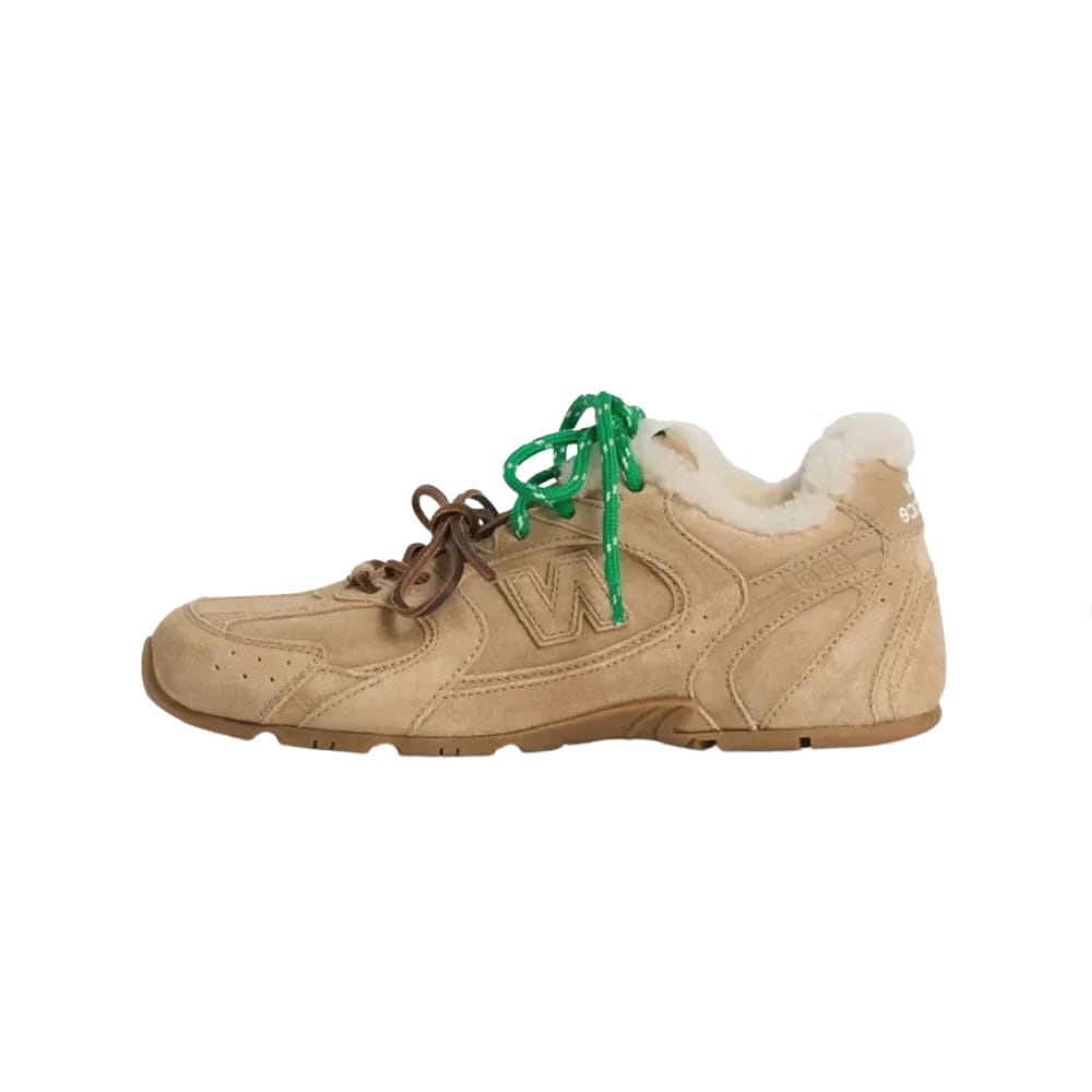 New Balance x Miu Miu 530 SL 'Bleached Ecru Shearling'