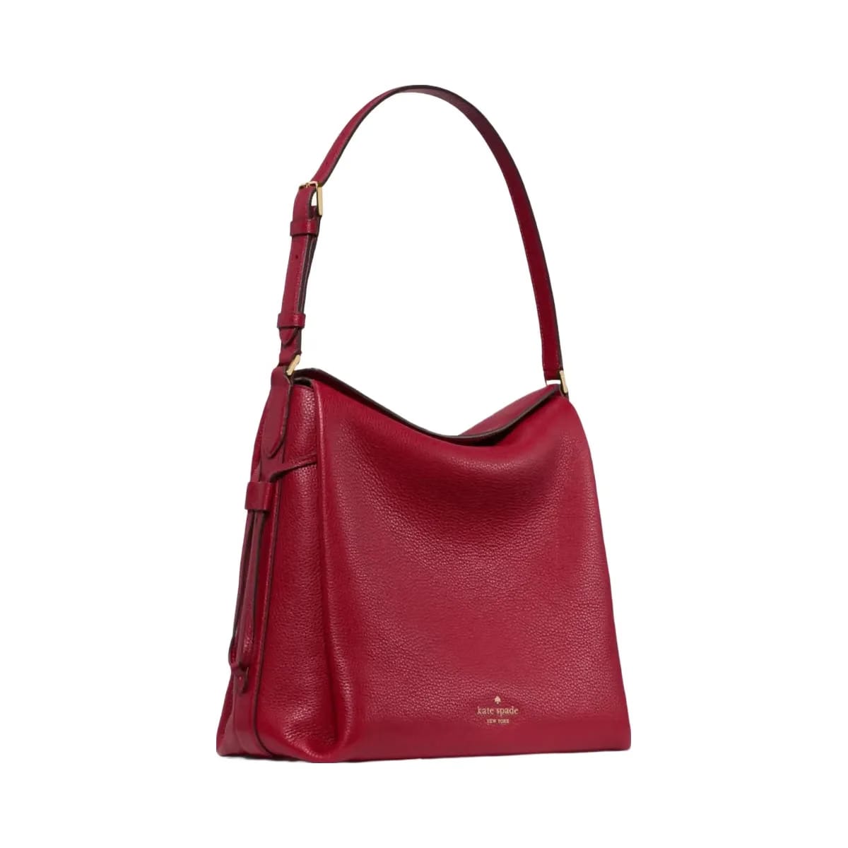 Kate Spade Dumpling Large Shoulder Bag Red Jam