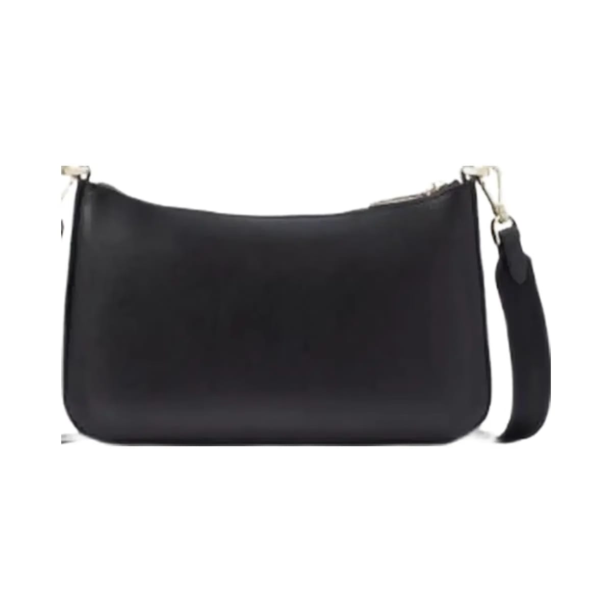 Kate Spade Duet Saffiano Leather Small Crossbody Black