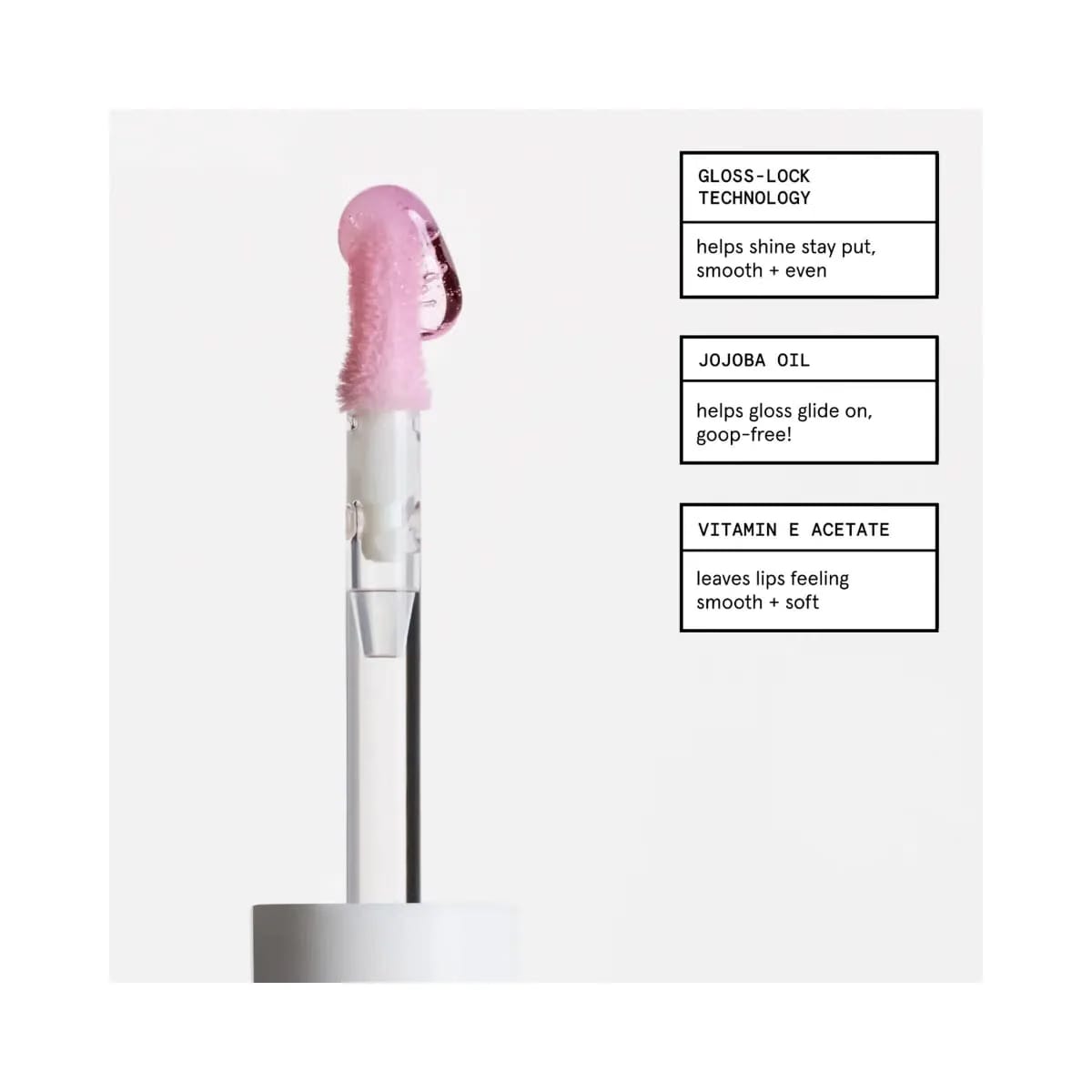 Glossier Glassy High-Shine Lip Gloss - Pink