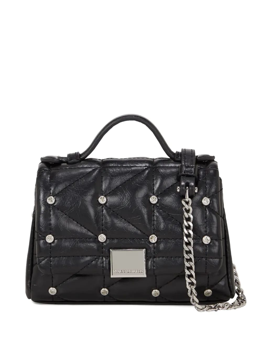 K/Kuilt rhinestone-embellished cross body bag
