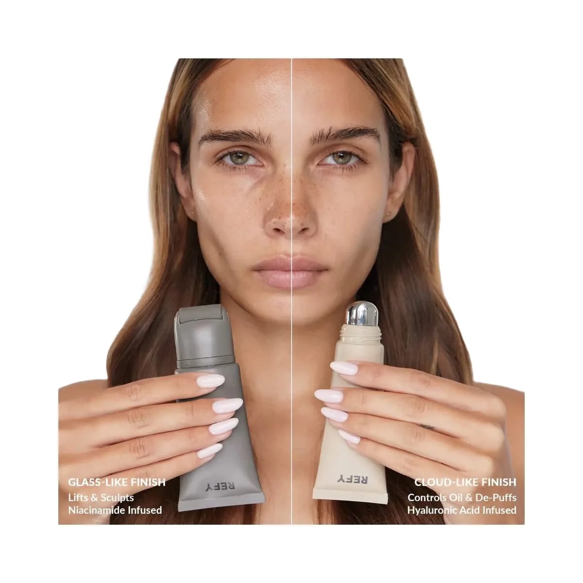 REFY Blur and Hydrate Oil-Control Face Primer with Hyaluronic Acid - Clear