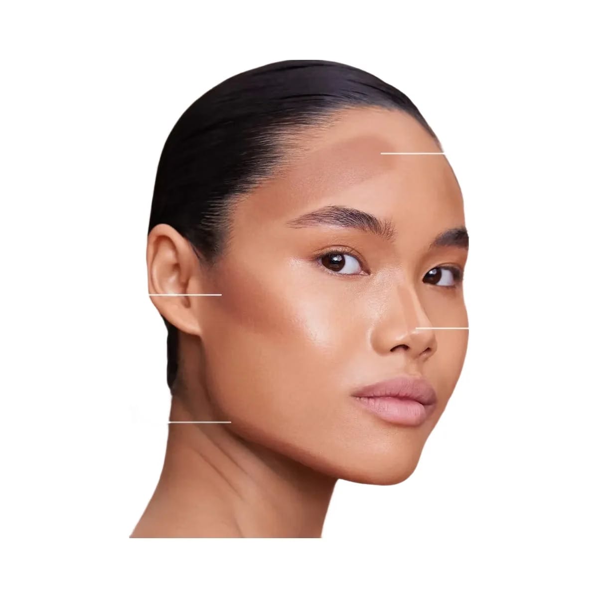 PATRICK TA Dual-Ended Contour Brush