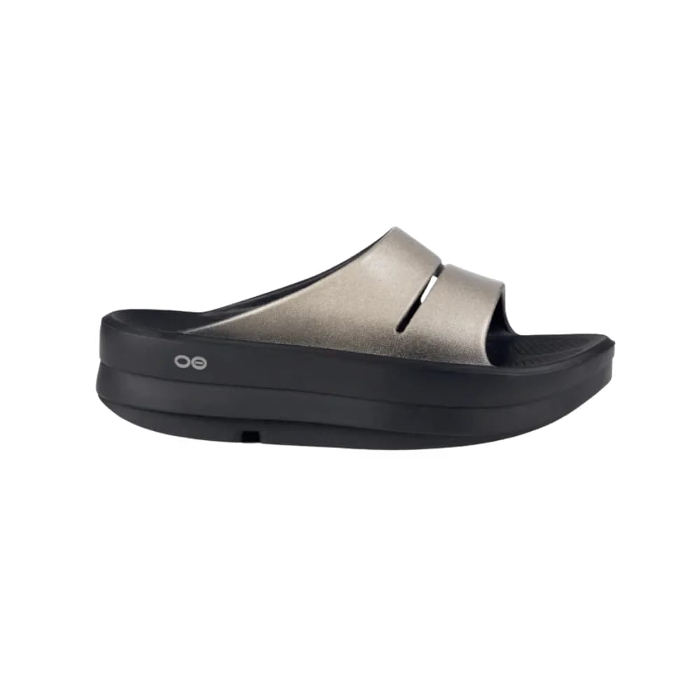 Oofos OOmega OOahh Luxe Sandal - Latte