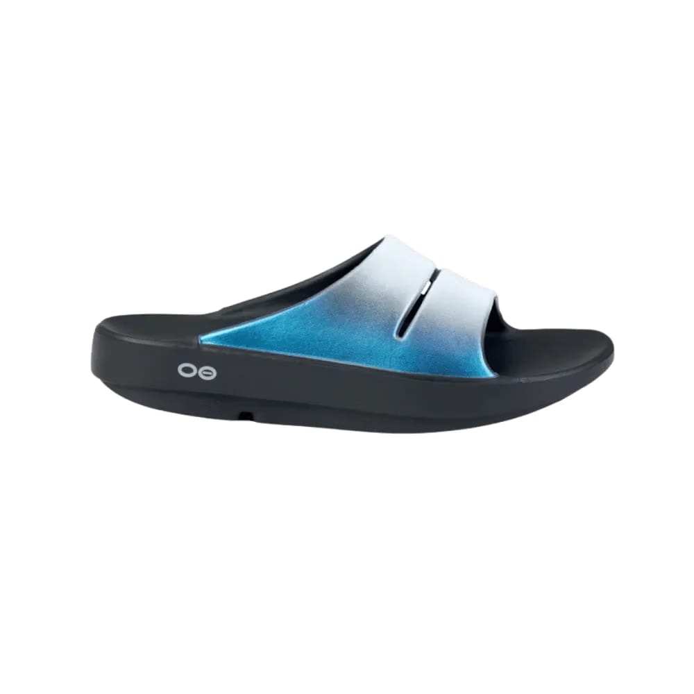 Oofos OOahh Luxe Slide Sandal - Frost