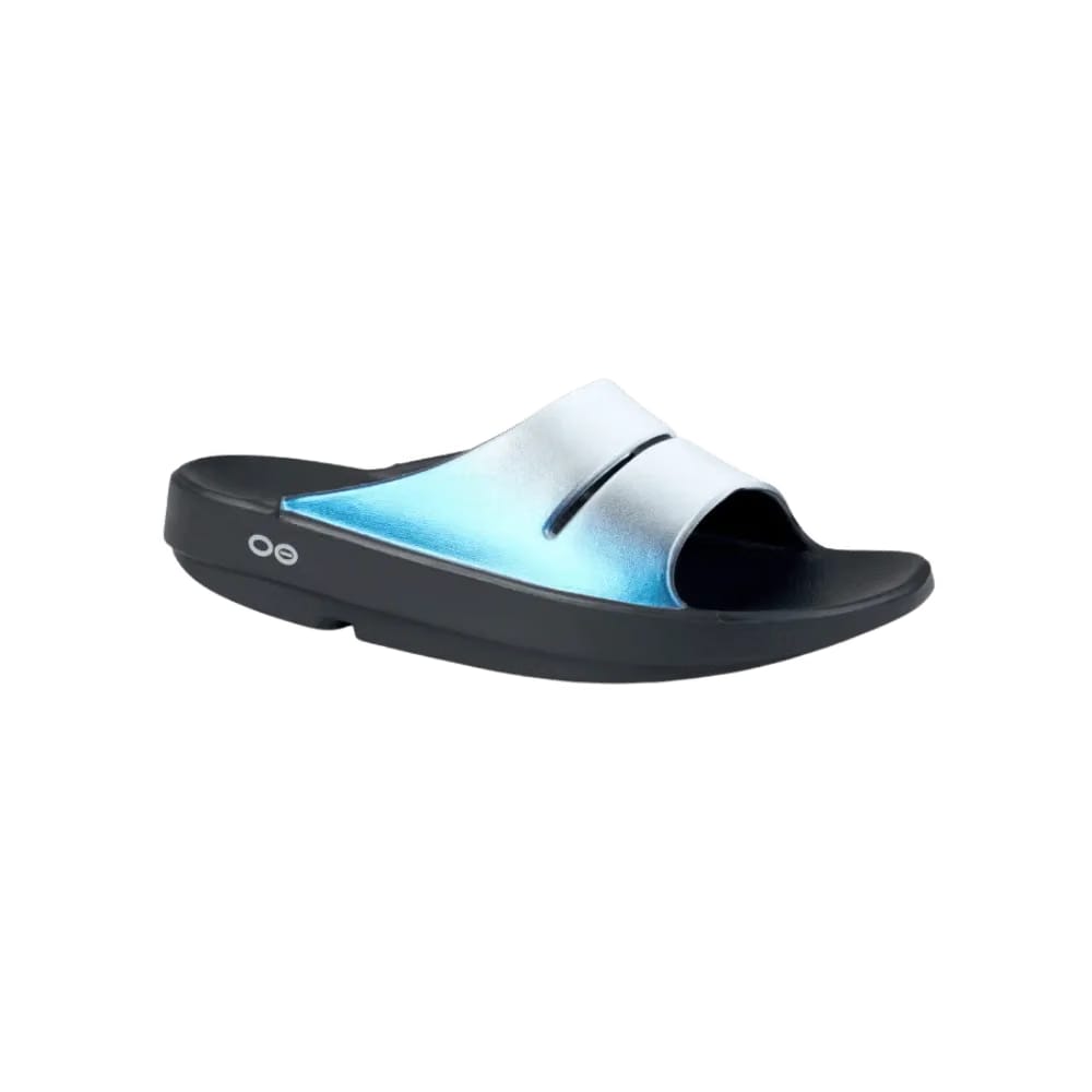 Oofos OOahh Luxe Slide Sandal - Frost