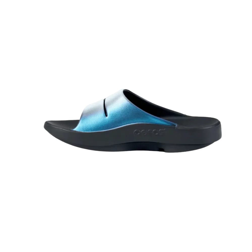 Oofos OOahh Luxe Slide Sandal - Frost